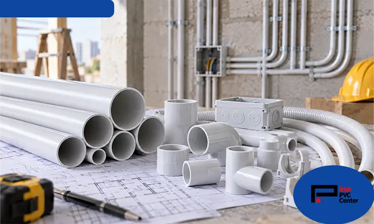 اجرای لوله برق PVC در ساختمان