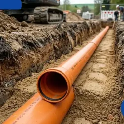 لوله PVC فاضلابی